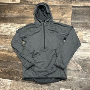 The North Face Charcoal Zip-Up Hoodie Boys LG. 14/16